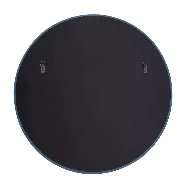 28" Round Frameless Decorative Wall Mirror – Beveled Edge, Ready to Hang