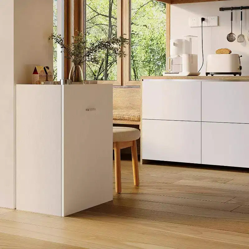 Table pliante avec armoire de rangement et roulettes, bureau abattant pour cuisine, bureau à domicile et chambre à coucher