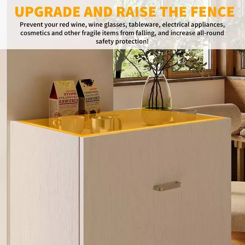 Table pliante avec armoire de rangement et roulettes, bureau abattant pour cuisine, bureau à domicile et chambre à coucher