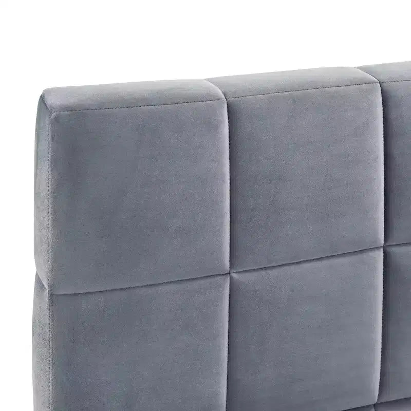 Platform Bed Frame with Adjustable Lumbar Support – 14" Height, Under-Bed Storage