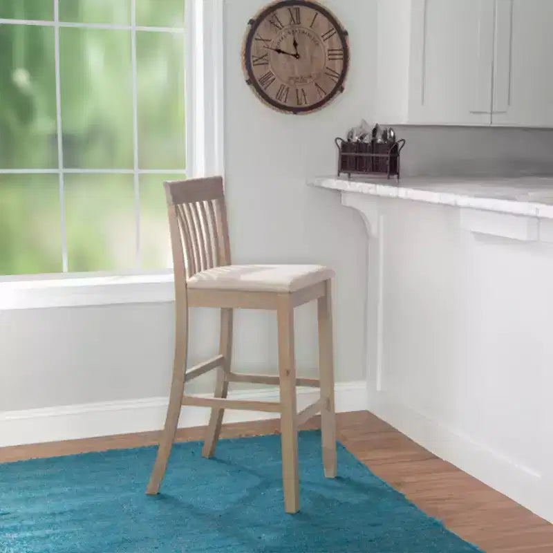 Tabouret de bar en bois