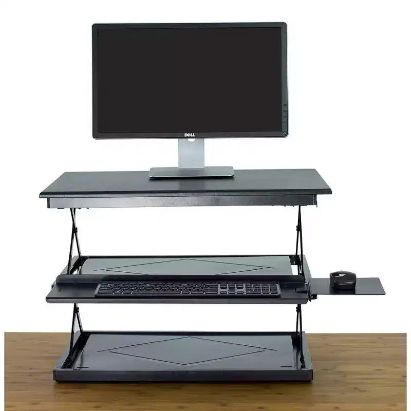 Tall Adjustable Standing Desk Riser – 4.5–21.5" Height Range, 30 lb Capacity
