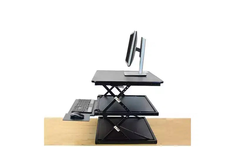Tall Adjustable Standing Desk Riser – 4.5–21.5" Height Range, 30 lb Capacity