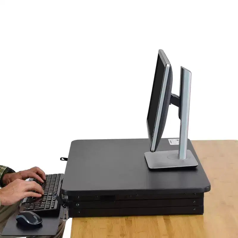 Tall Adjustable Standing Desk Riser – 4.5–21.5" Height Range, 30 lb Capacity