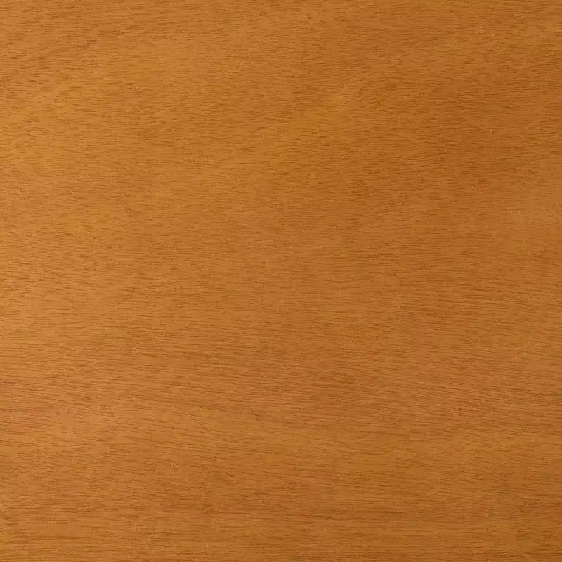 Banc de mi-siècle rembourré en tissu texturé couleur champignon avec dossier