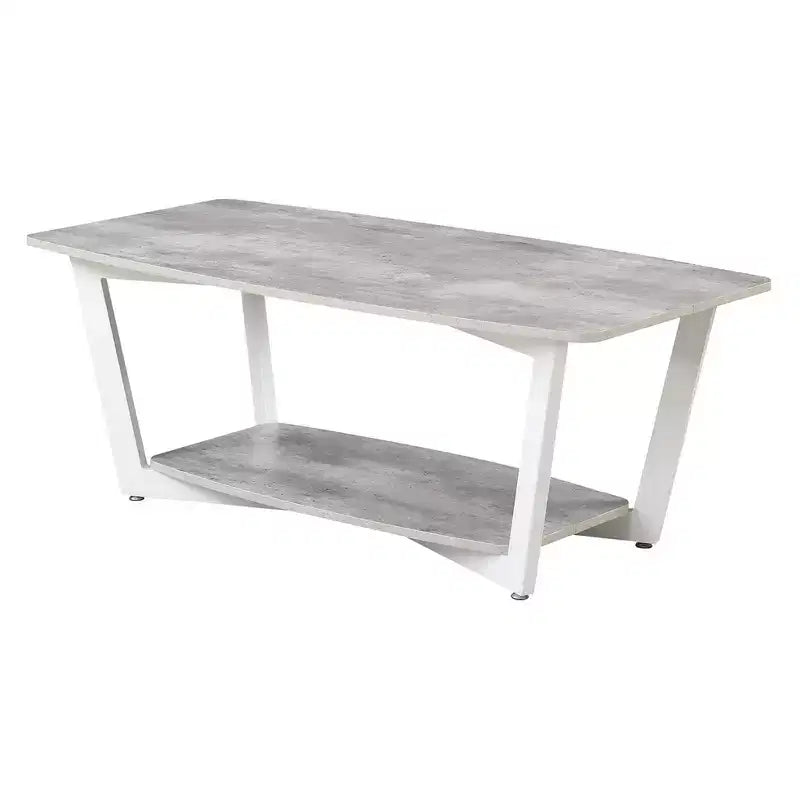 Graystone Coffee Table with Shelf - Breighton Home