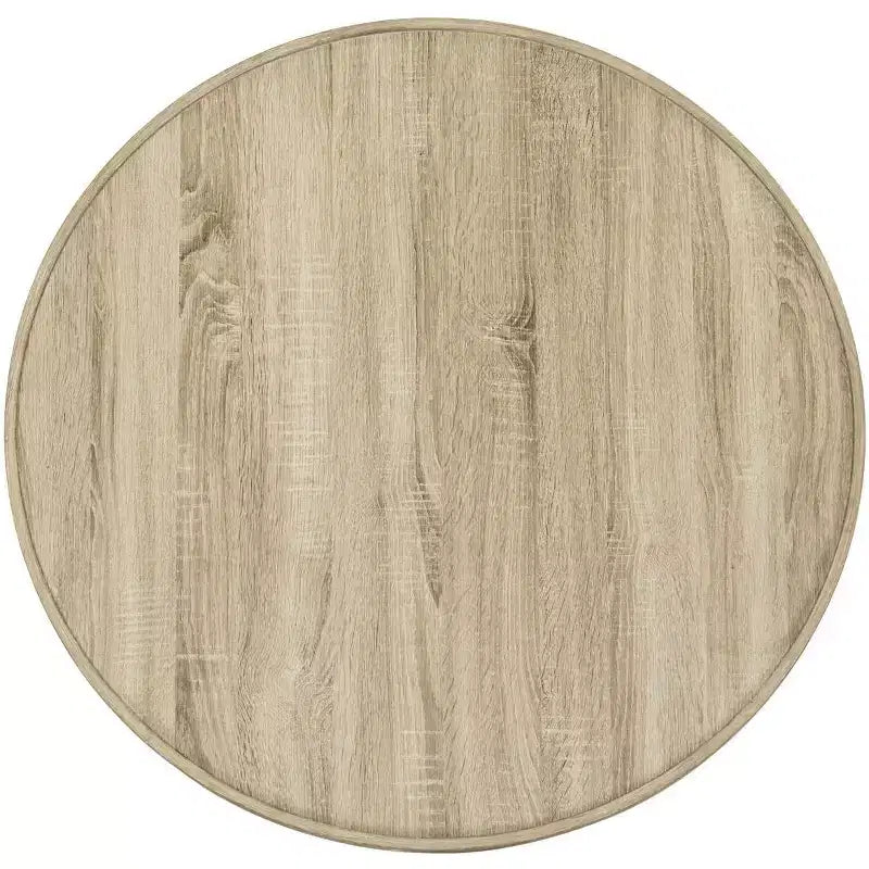 Table basse avec cadre en MDF et pieds en fer