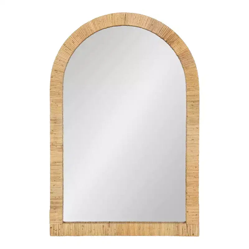 Miroir Mural Cadre Arc 20x30 Naturel