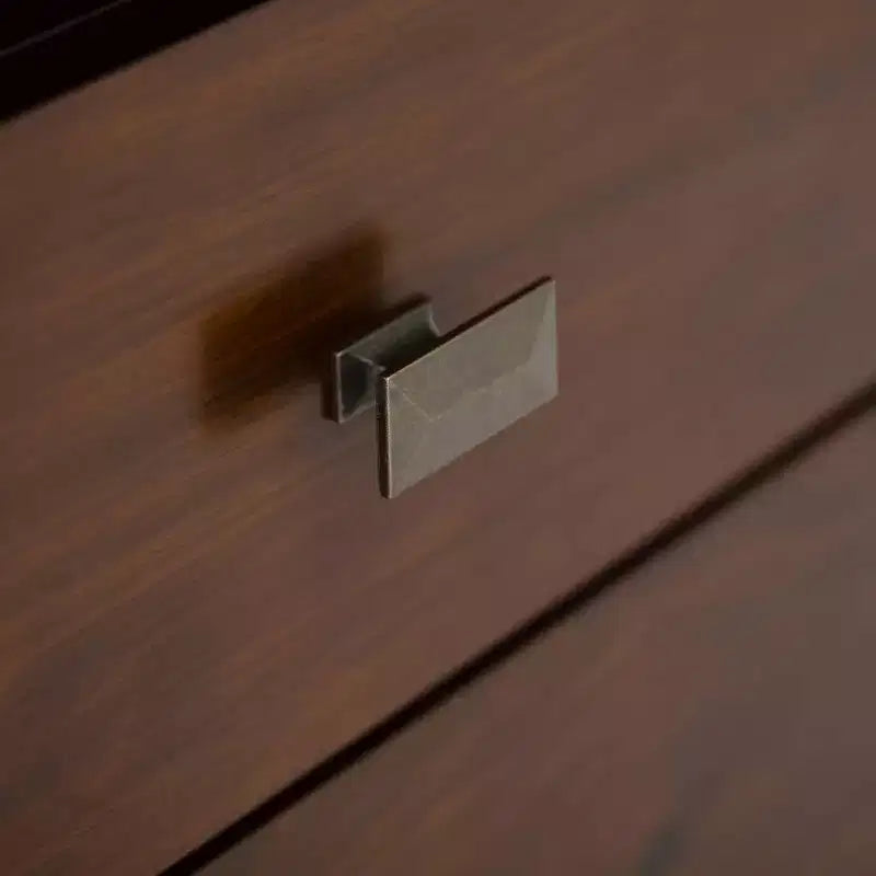 Meuble TV haut en bois massif pour téléviseurs jusqu'à 55 po