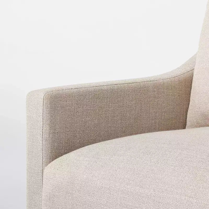 Fauteuil pivotant rembourré