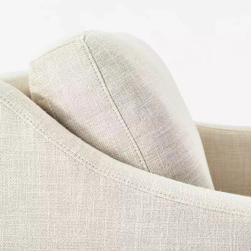Fauteuil pivotant rembourré