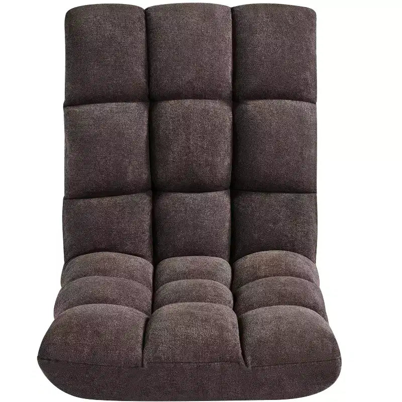 Fauteuil de sol pliant avec dossier – 14 positions, capacité de 90 kg