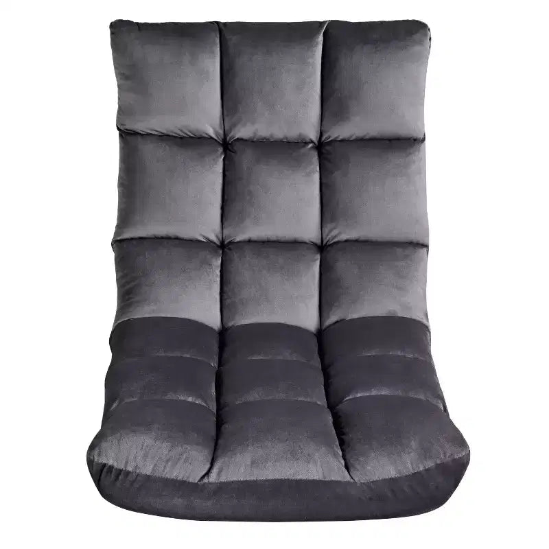 Fauteuil de sol pliant avec dossier – 14 positions, capacité de 90 kg