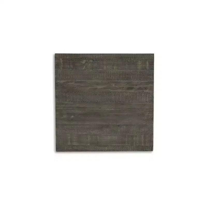 Table d'appoint carrée Blanc/Gris