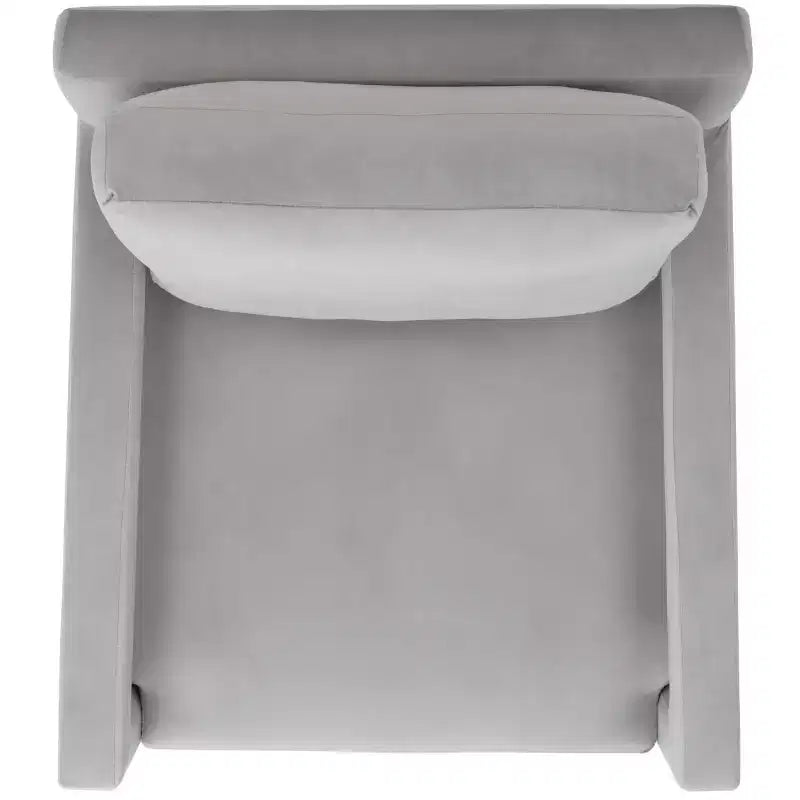 Fauteuil d'appoint - Rembourré en velours avec cadre en bois
