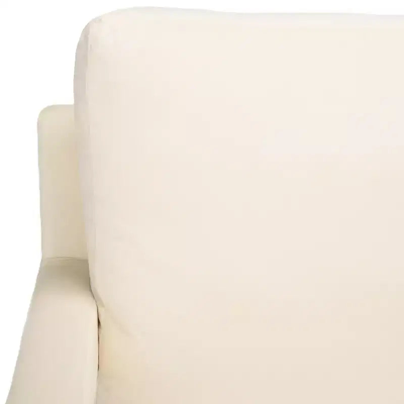 Fauteuil d'appoint - Rembourré en velours avec cadre en bois