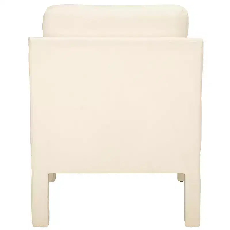 Fauteuil d'appoint - Rembourré en velours avec cadre en bois