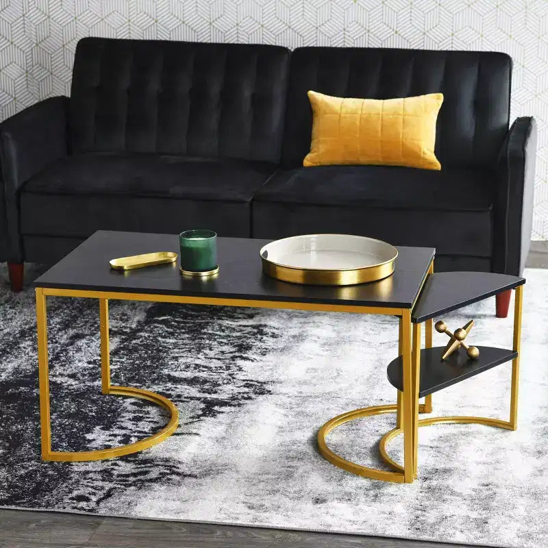 Table d'appoint demi-lune