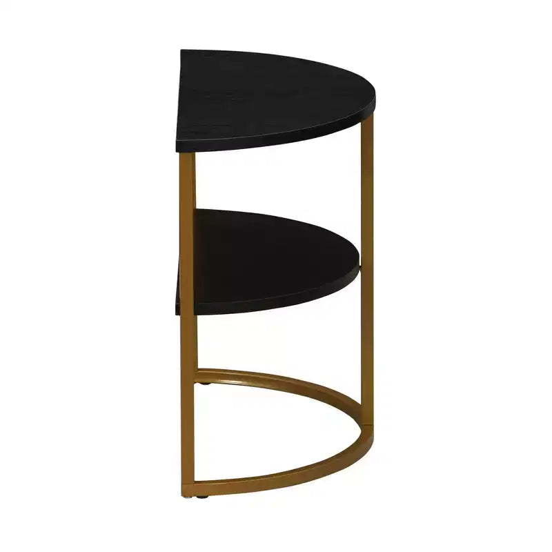 Table d'appoint demi-lune