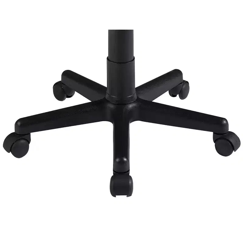 Chaise de bureau à dossier mi-hauteur réglable avec accoudoirs