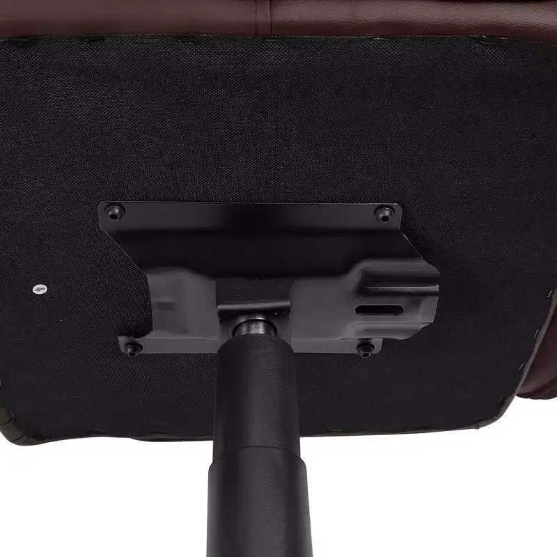 Chaise de bureau à dossier mi-hauteur réglable avec accoudoirs