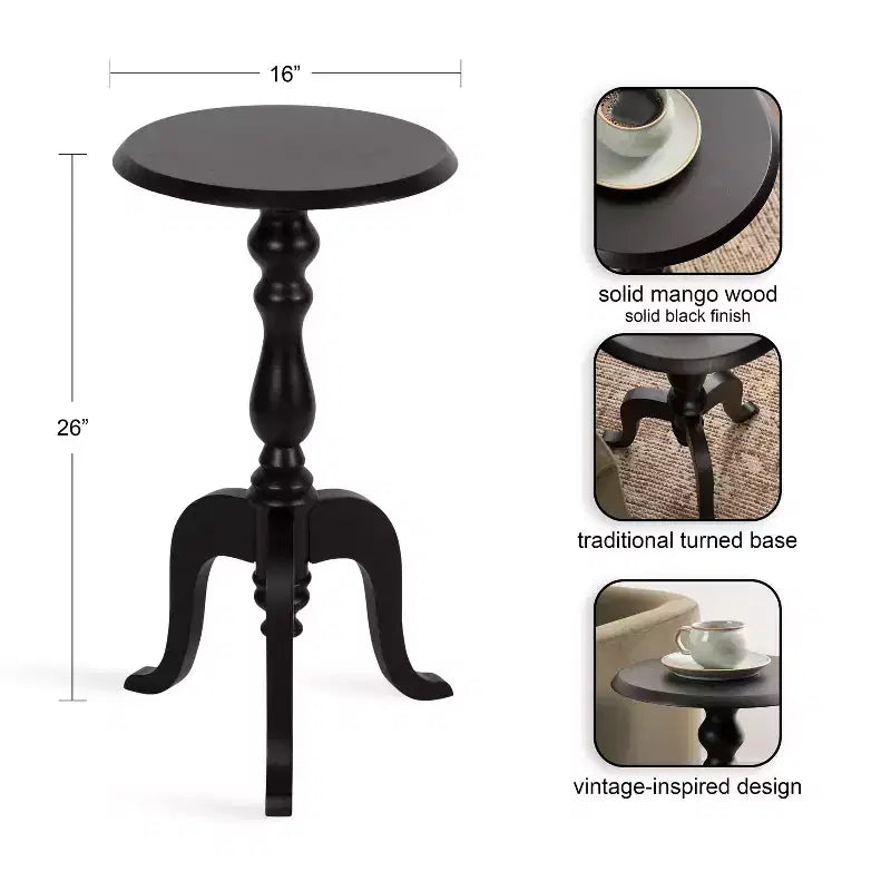 Table d'appoint en bois
